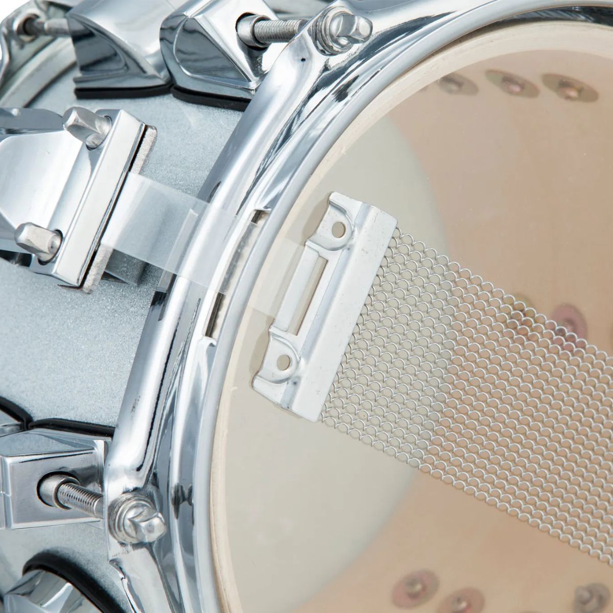 CAIXA 8X6 POL C/ CLAMP HOLDER NEW BEAT NAGANO GREY SPARKLE - KMG