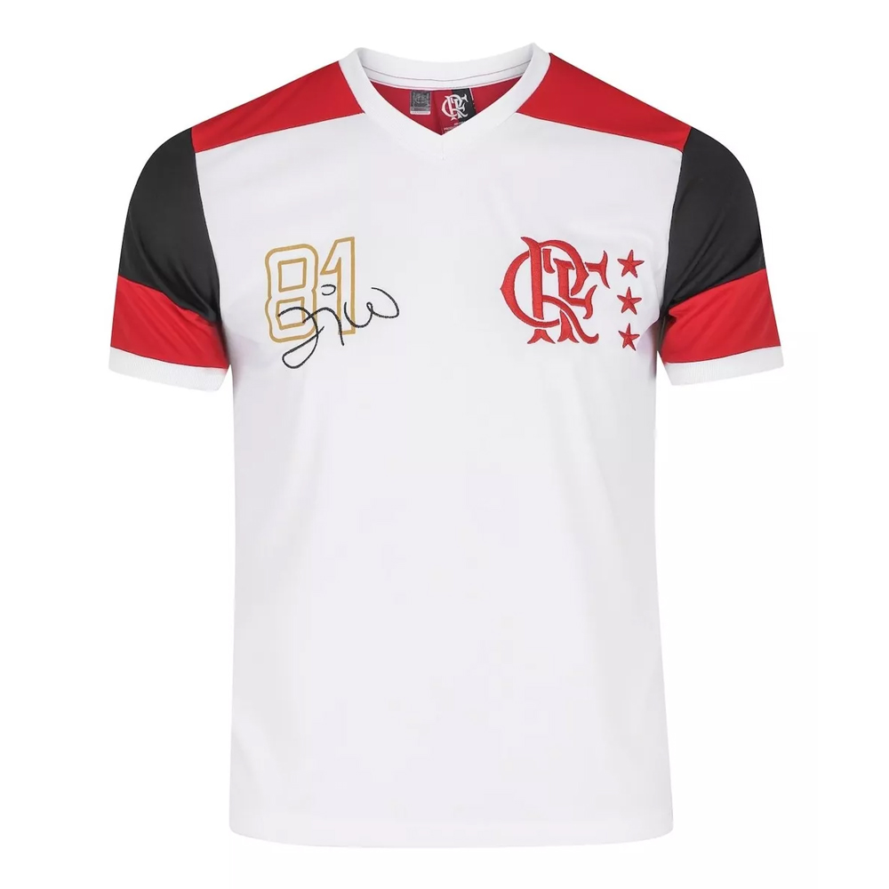 Camisa Flamengo 81 Zico Retro Braziline - Sports Plus