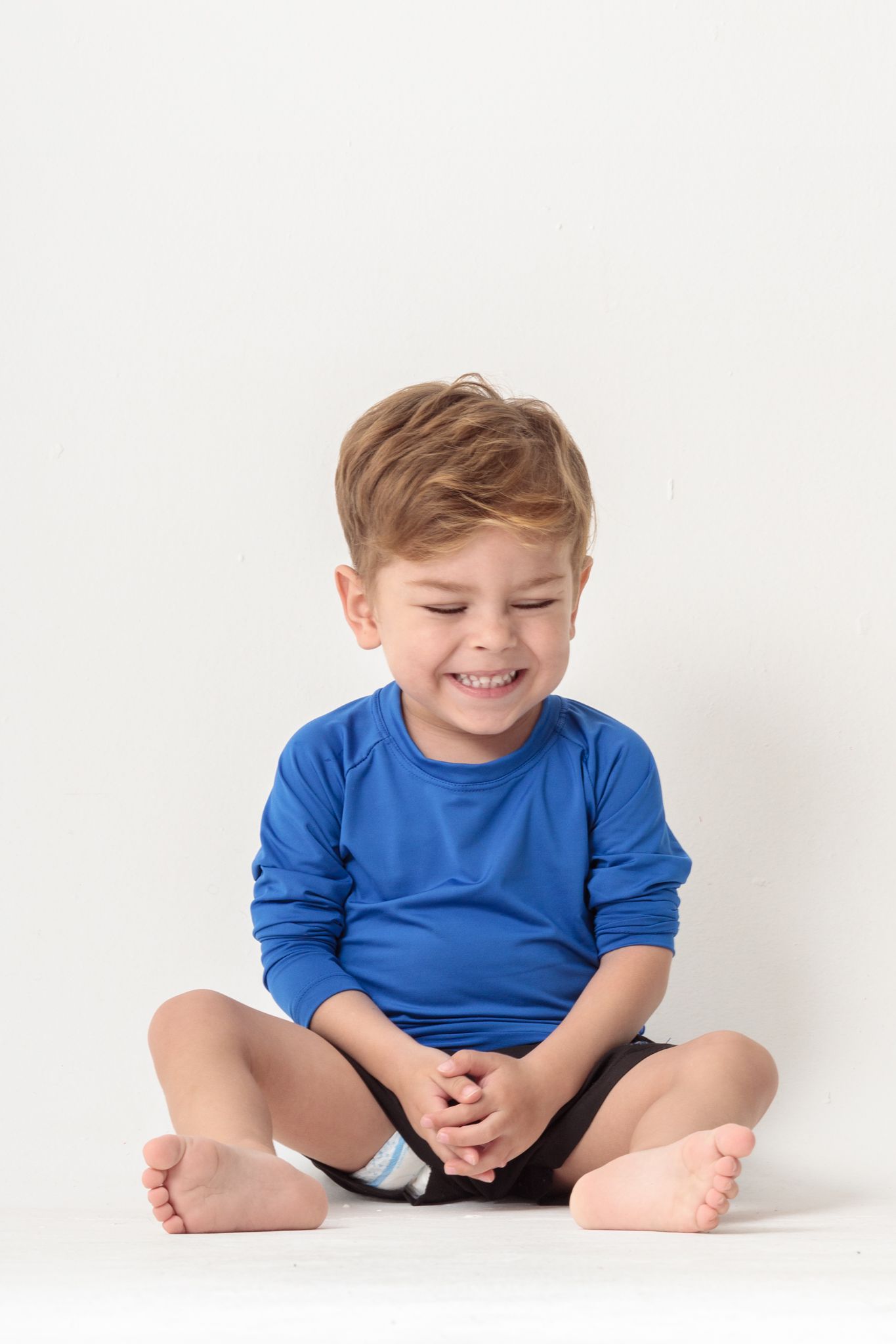 CAMISA INFANTIL AZUL ROYAL