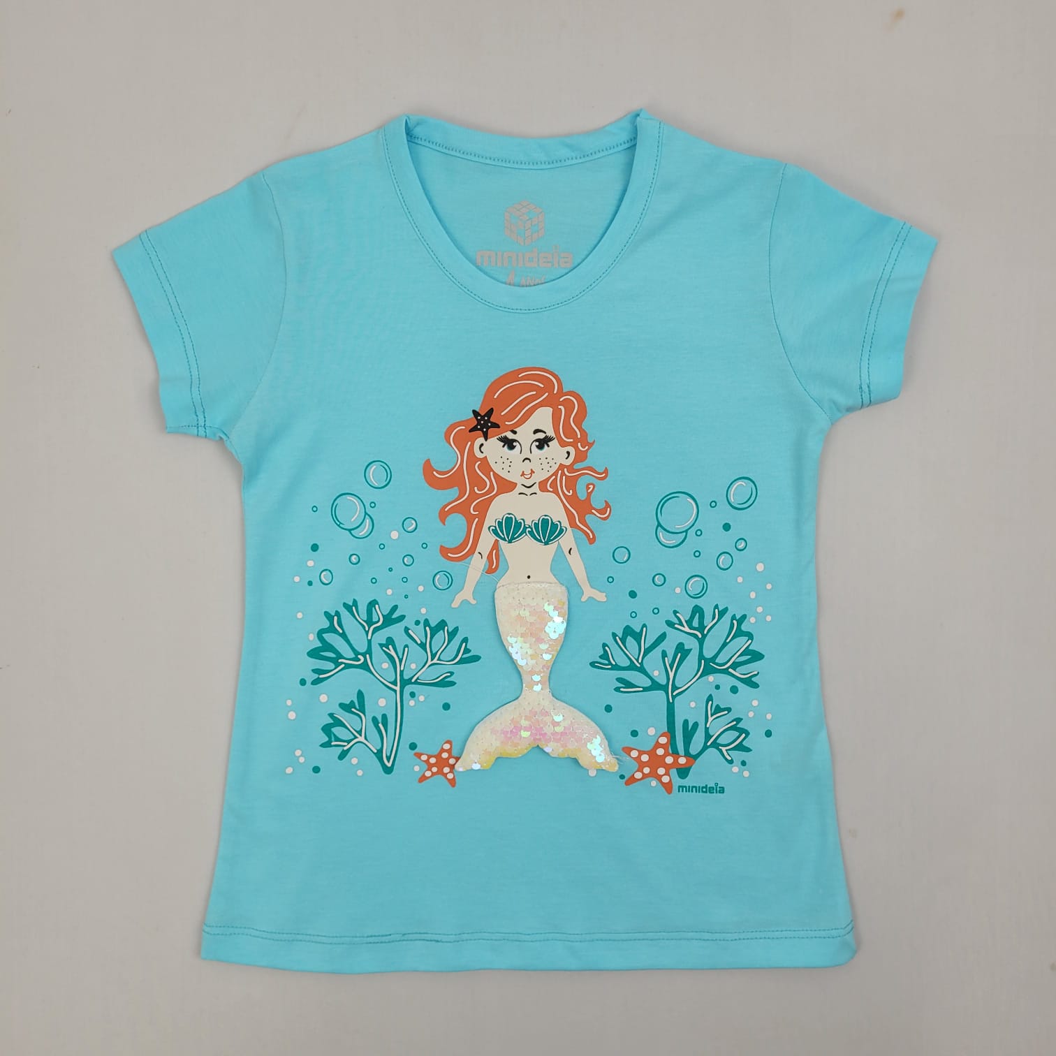 sereia de mini blusa 