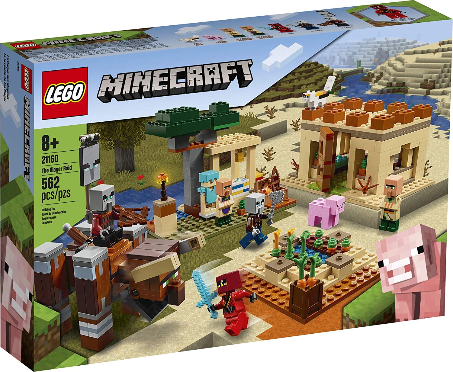 LEGO MINECRAFT O RECIFE DE CORAL 21164 - Star Brink Brinquedos