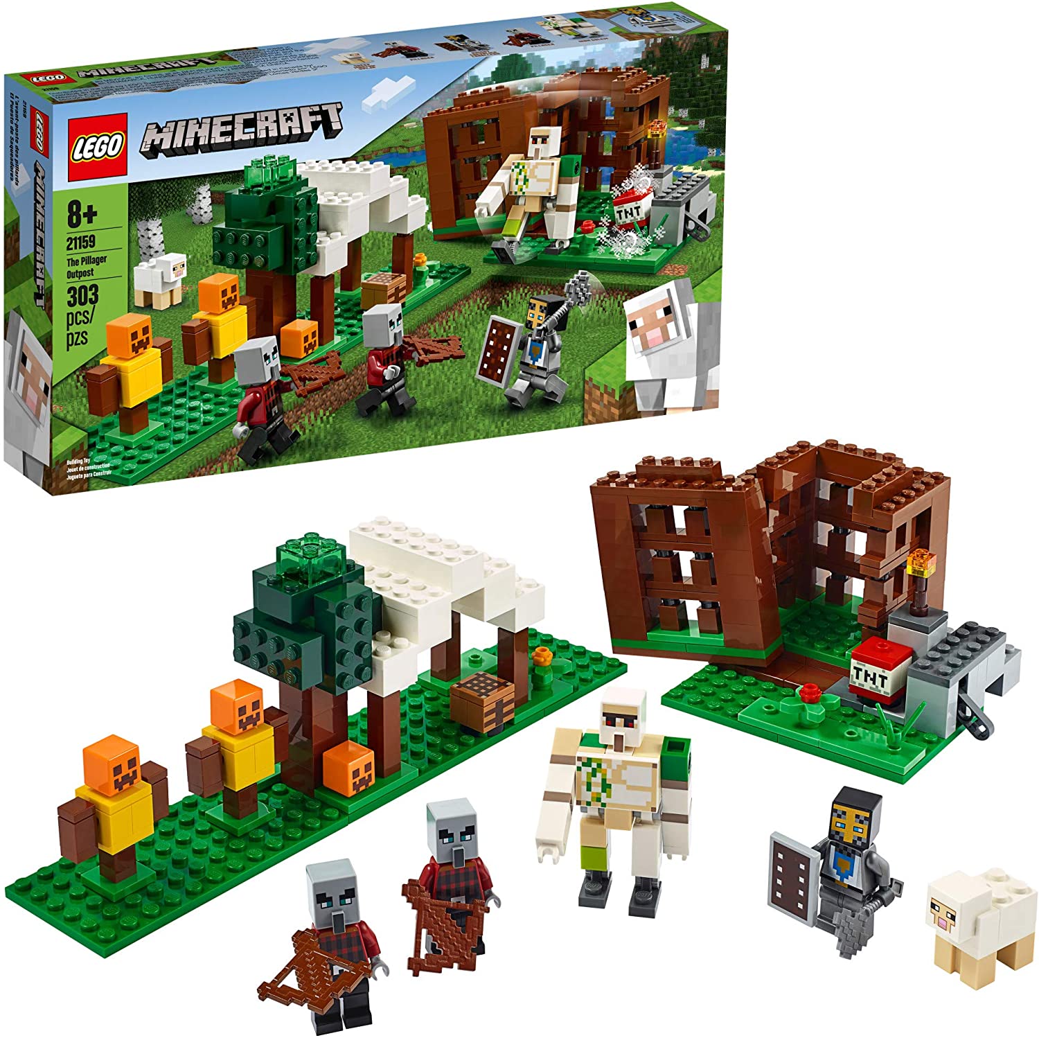 Lego Minecraft - Rancho do Coelho - 340 Peças - 21181 - Lego - Real  Brinquedos