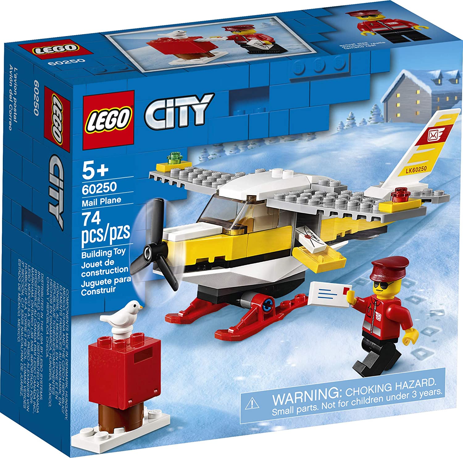 Lego 60217 City - Avião de Combate ao Fogo