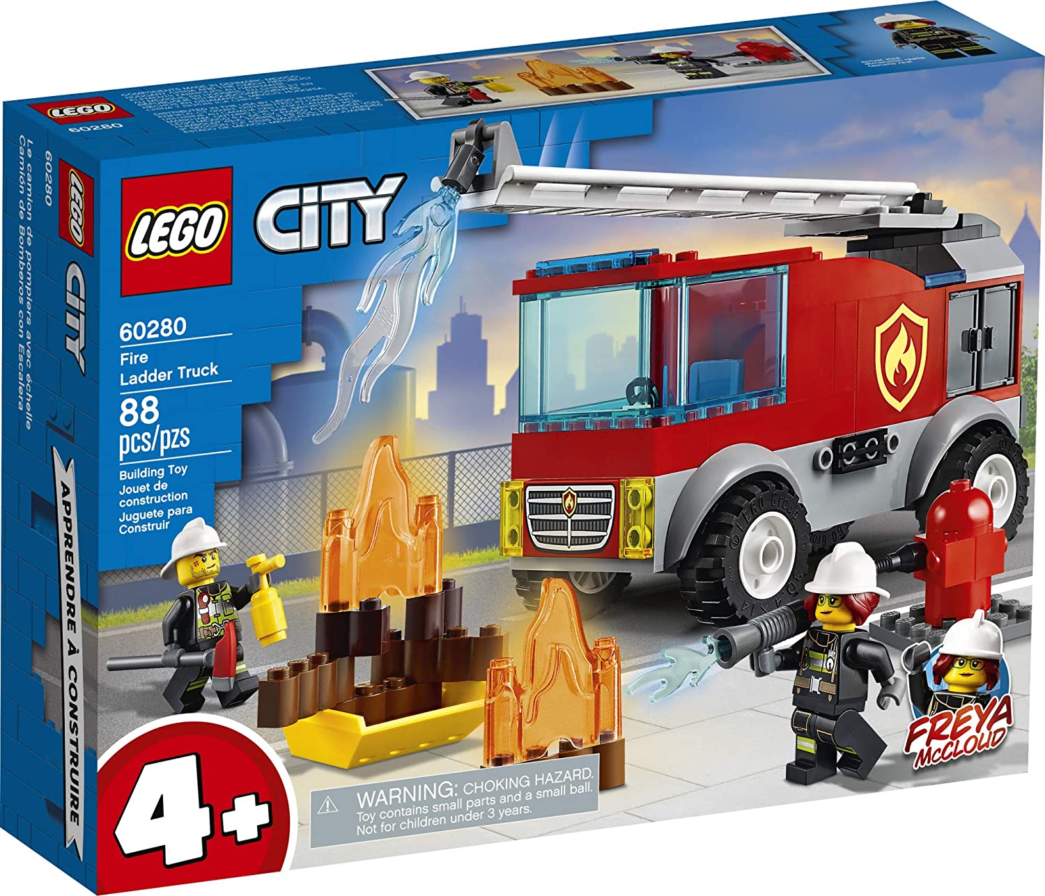 Pista Playset Infantil Posto Corpo de Bombeiros Carrinho e