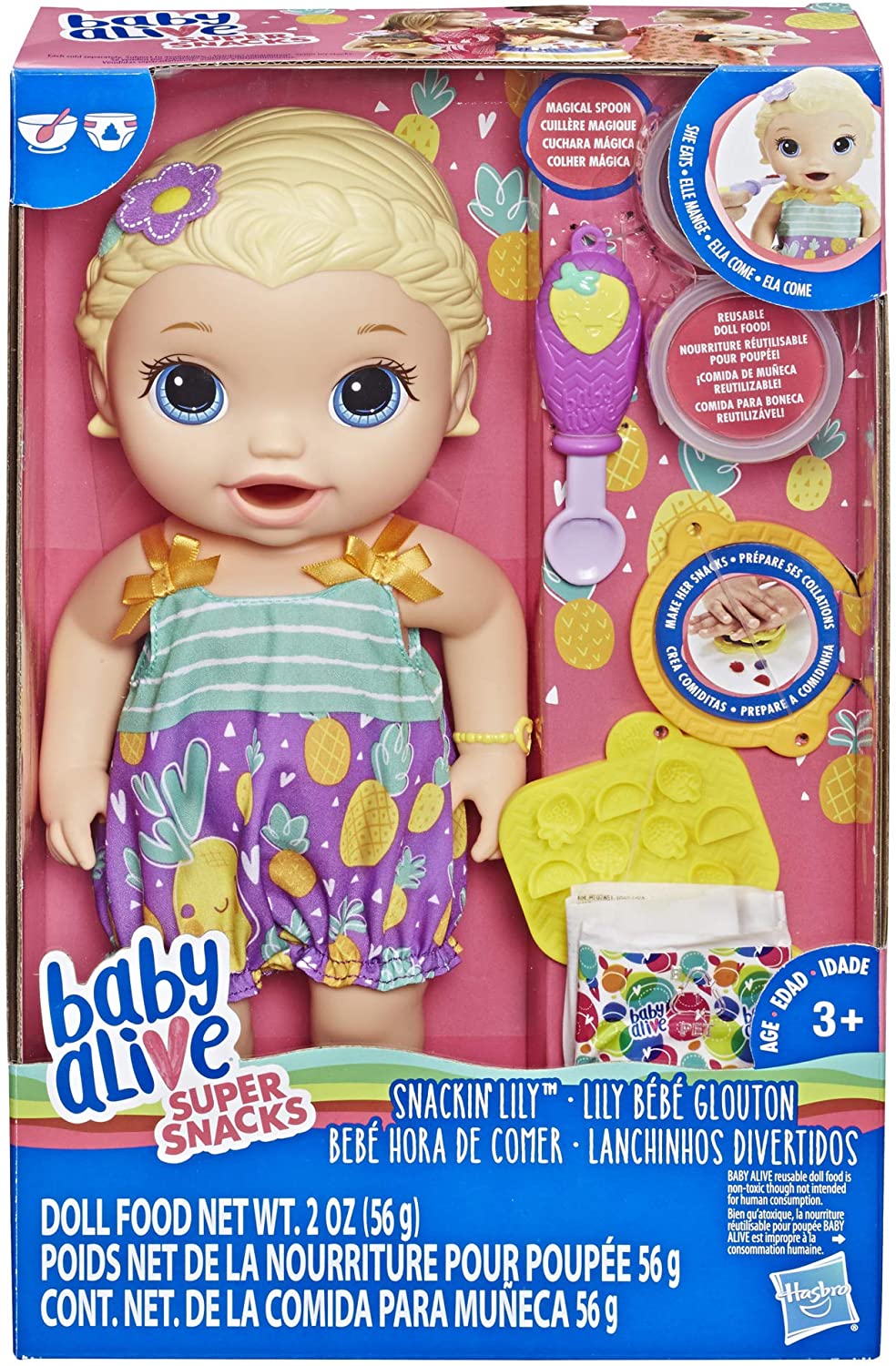 Molde Vestido Simples para Baby Alive G