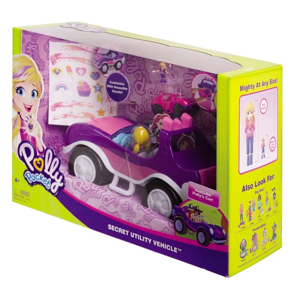 POLLY POCKET VEÍCULO SECRETO FWY26 - Star Brink Brinquedos
