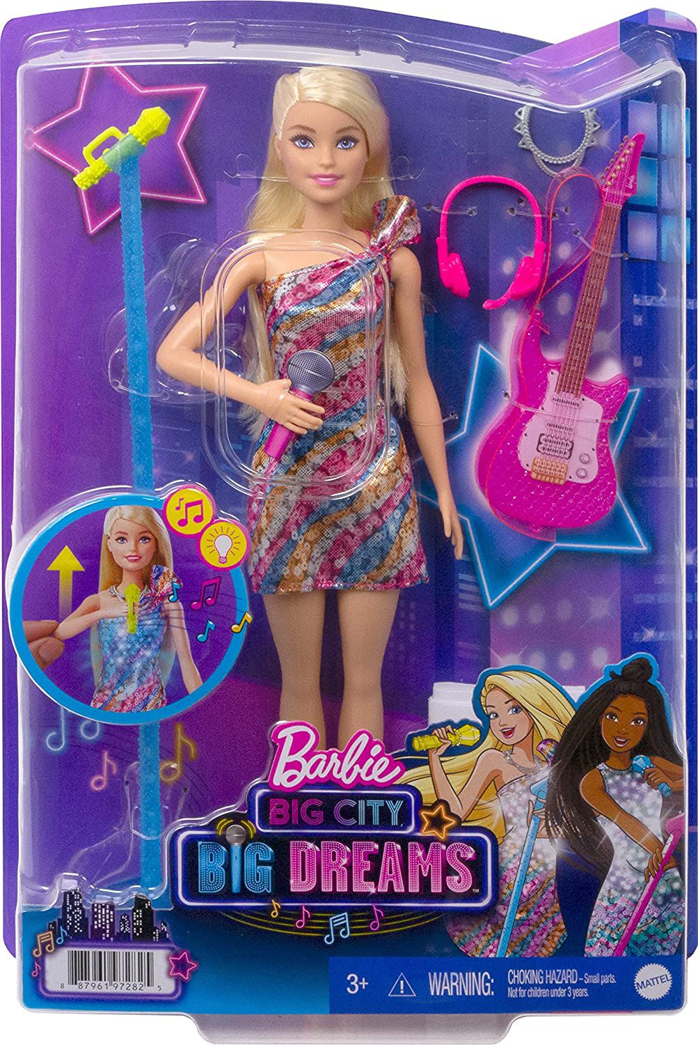 Comprar Boneca Barbie eu quero ser Cantora de Mattel