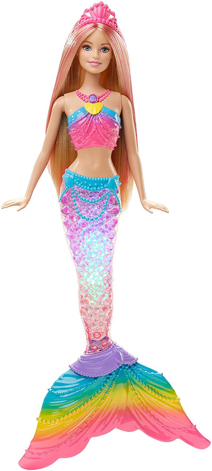 BONECA BARBIE FADA SEREIA LUZES ARCO DHC40 - MATTEL - Star Brink Brinquedos