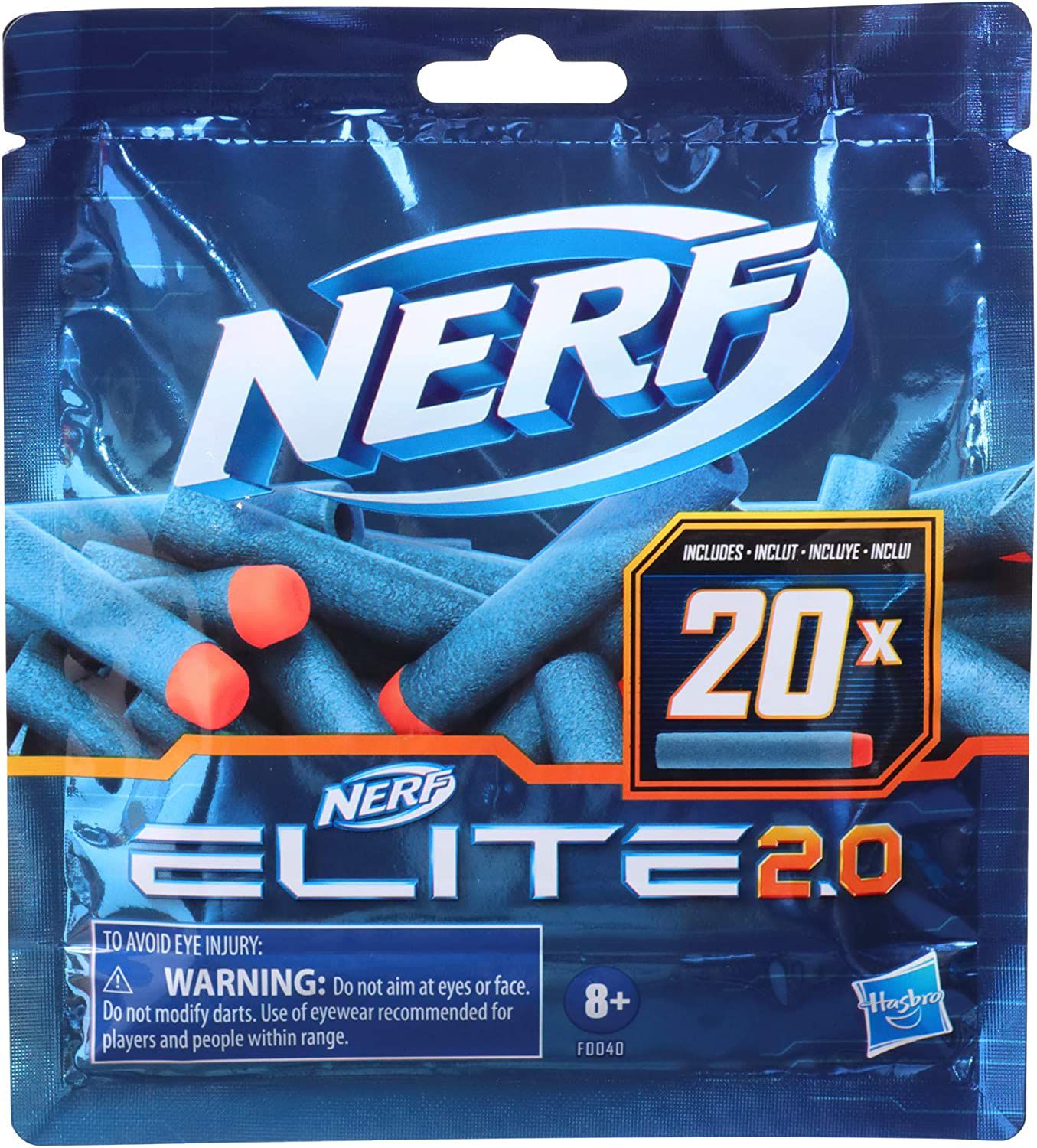 Lançador De Dardos Nerf Elite 2.0 Tetrad Qs4 Hasbro - F5026