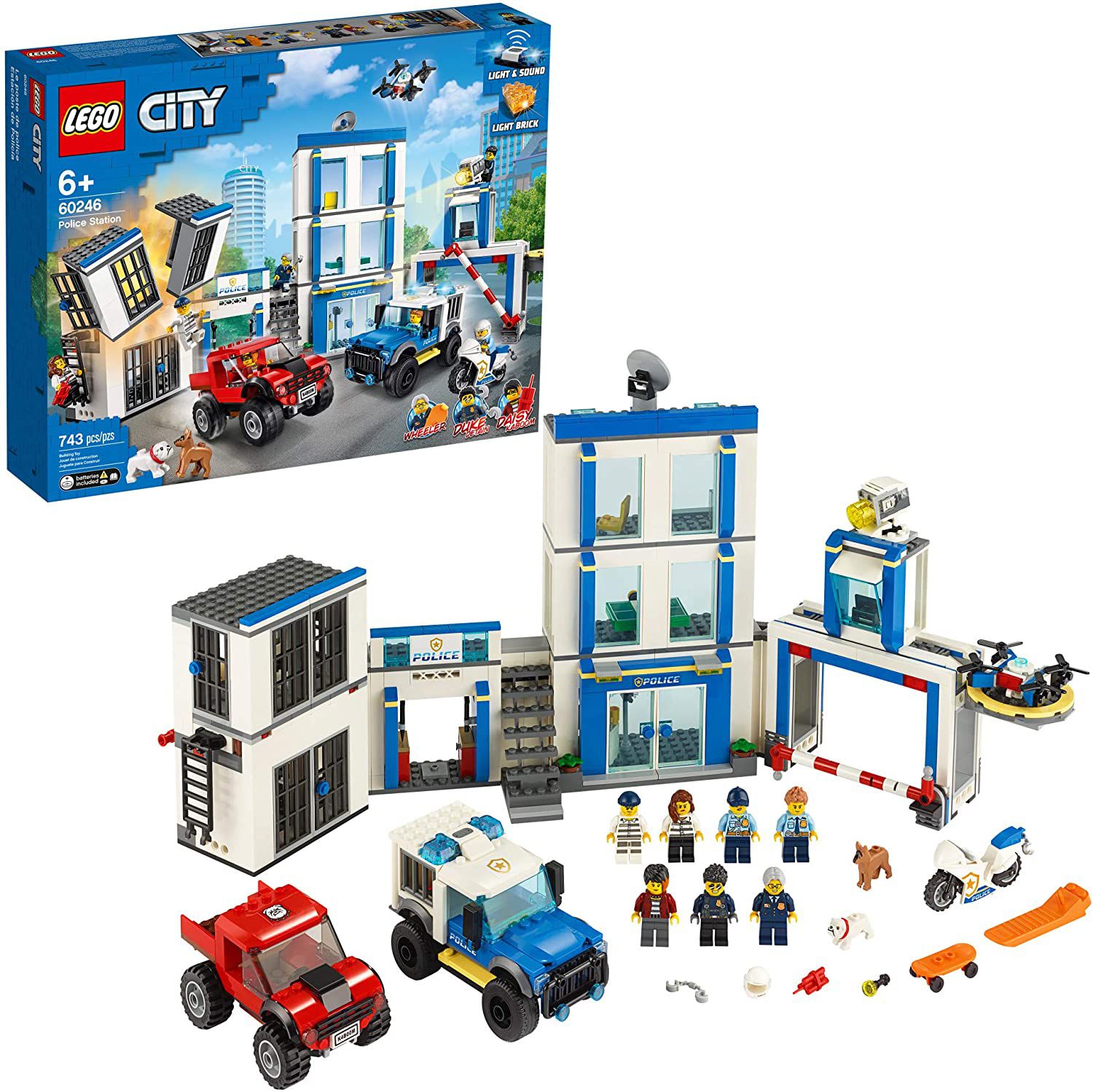 LEGO CITY DELEGACIA DE POLICIA 60246 - Star Brink Brinquedos