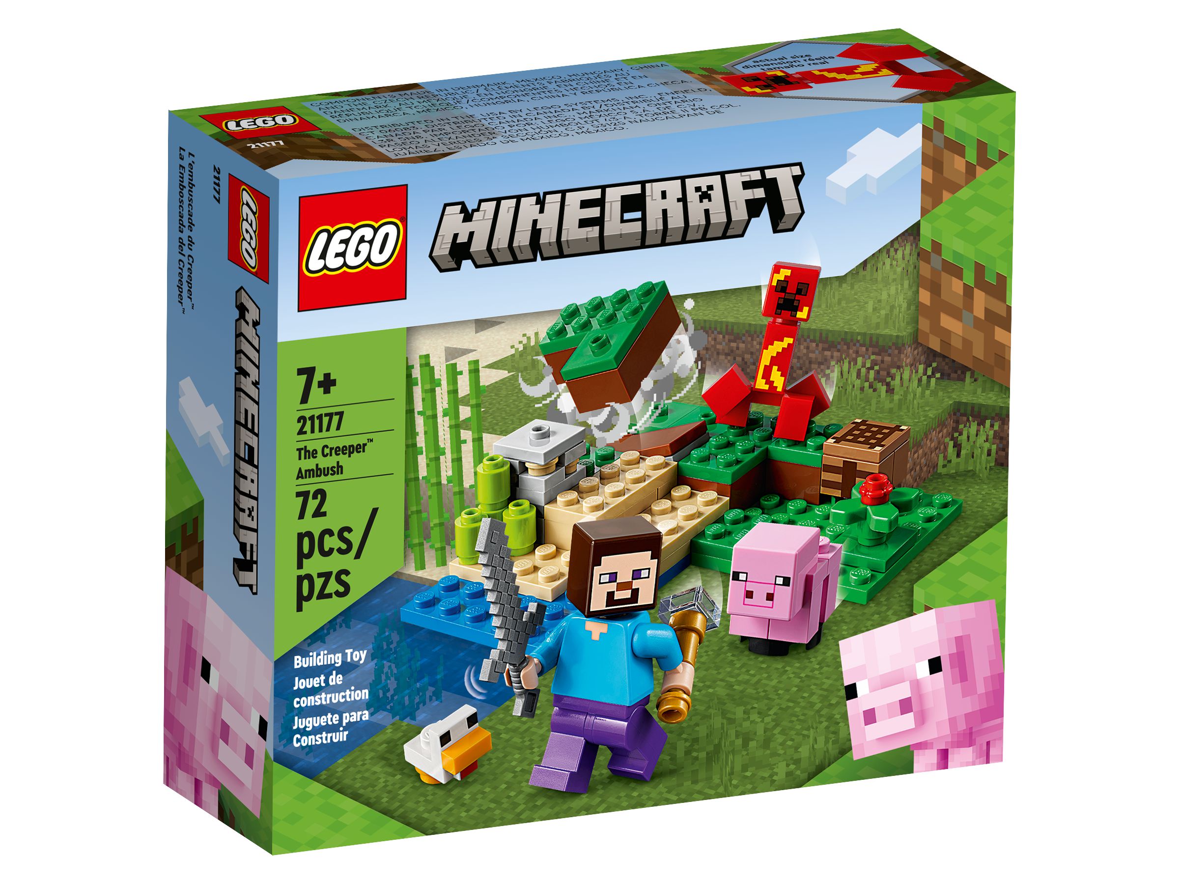 LEGO MINECRAFT O RECIFE DE CORAL 21164 - Star Brink Brinquedos