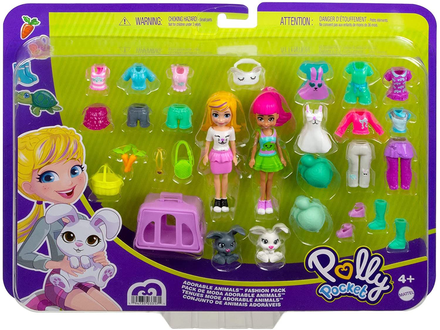 Polly Pocket Pollyville Aventuras na Casa da Árvore Mattel - Star