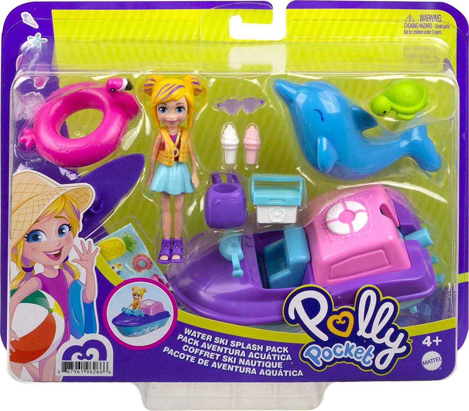 Polly Pocket Pollyville Aventuras na Casa da Árvore Mattel - Star