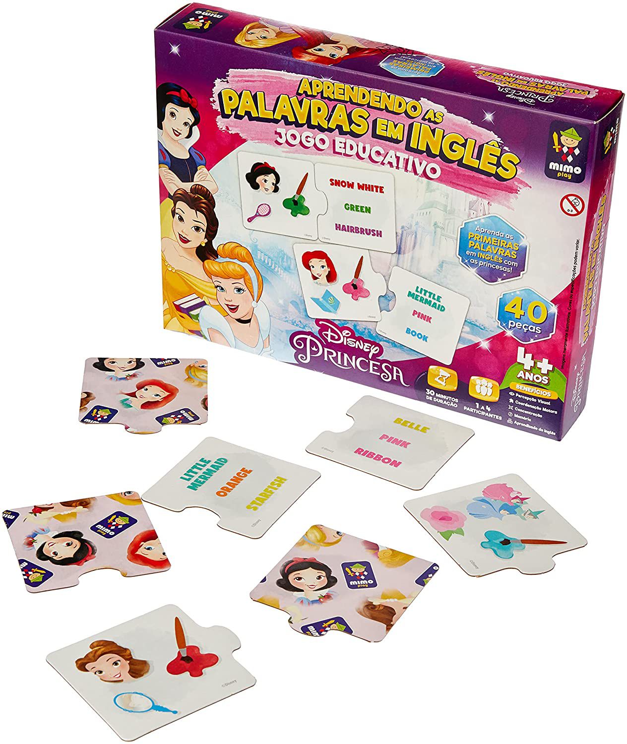 Jogos Educativos Princesas Disney Infantil Diversos - Mimo