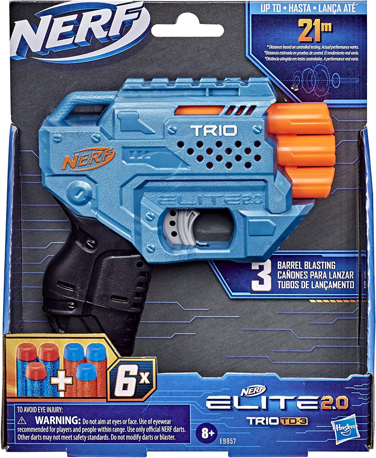 Lançador De Dardos Nerf Elite 2.0 Eaglepoint F0424 Hasbro