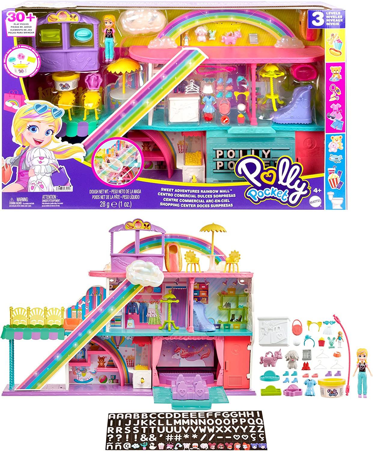 Polly Pocket Mega Casa de Surpresas - Mattel