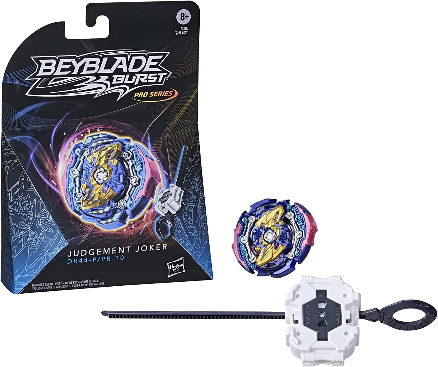 Beyblade Burst Quadstrike Zeal Achilles A8 - Hasbro - Pião de