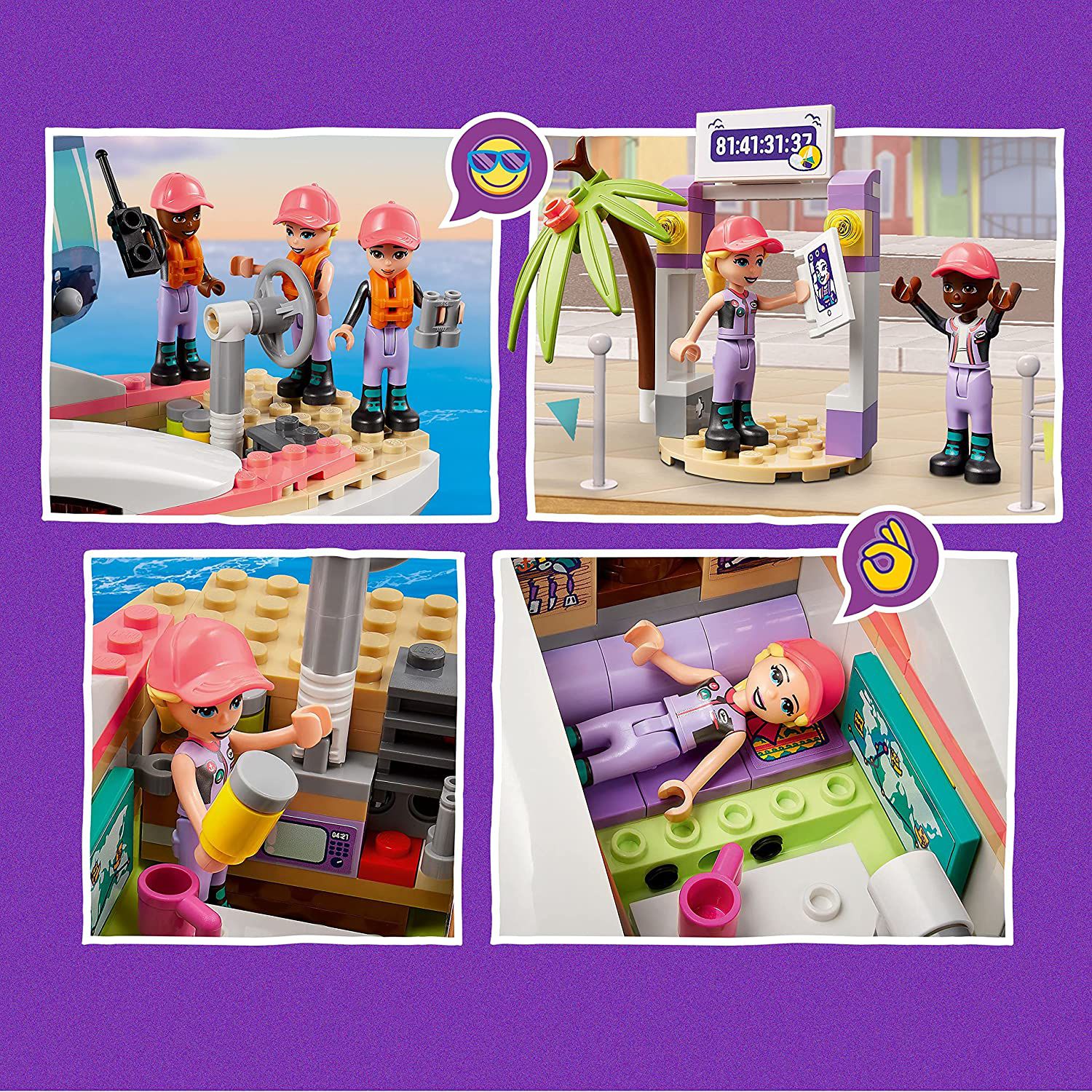 Lego Friends A Aventura em Barco à Vela da Stephanie 41716 - Star Brink ...