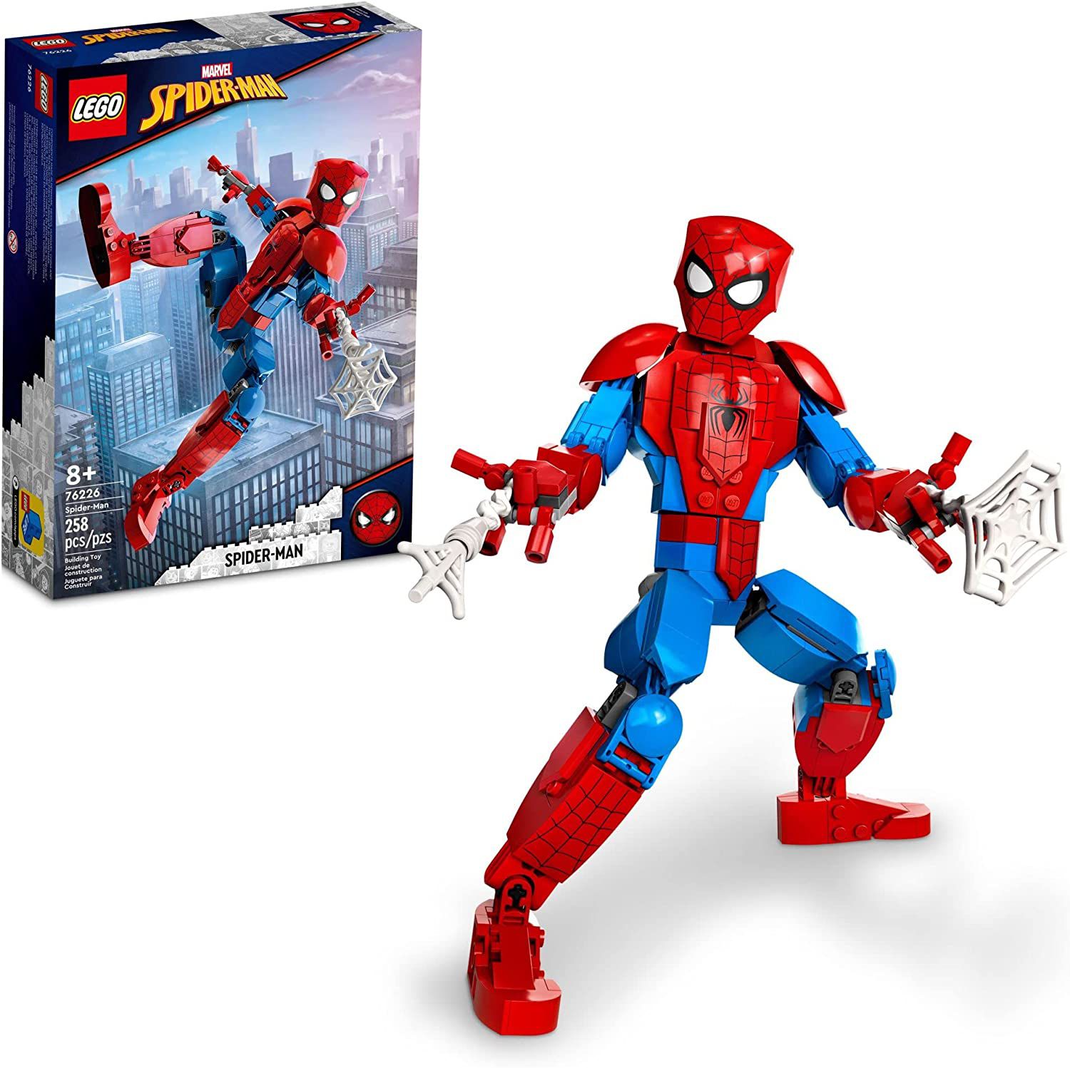 Marvel Figura Homem-Aranha com carro