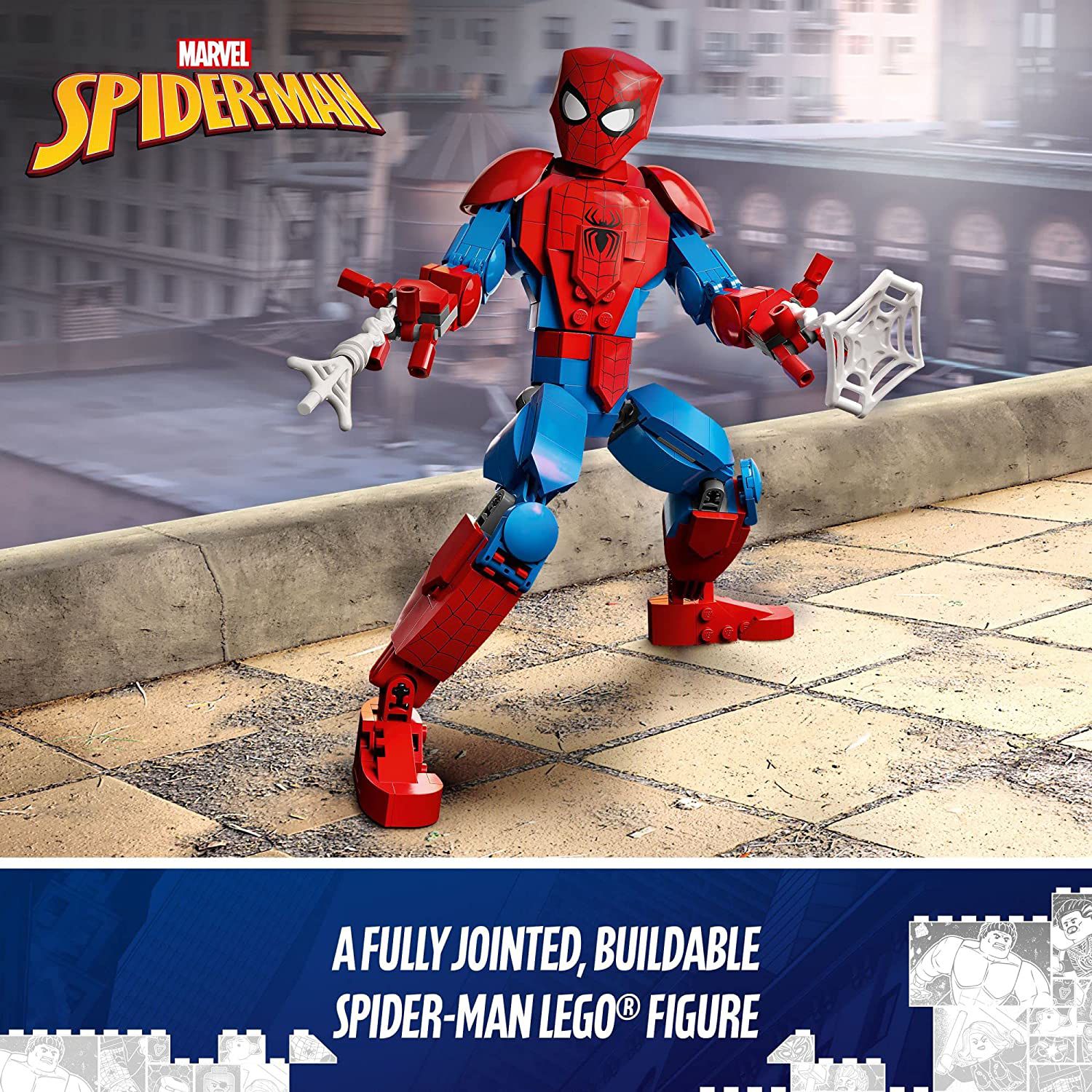 Lego Marvel Figura do Homem Aranha 76226 - Star Brink Brinquedos