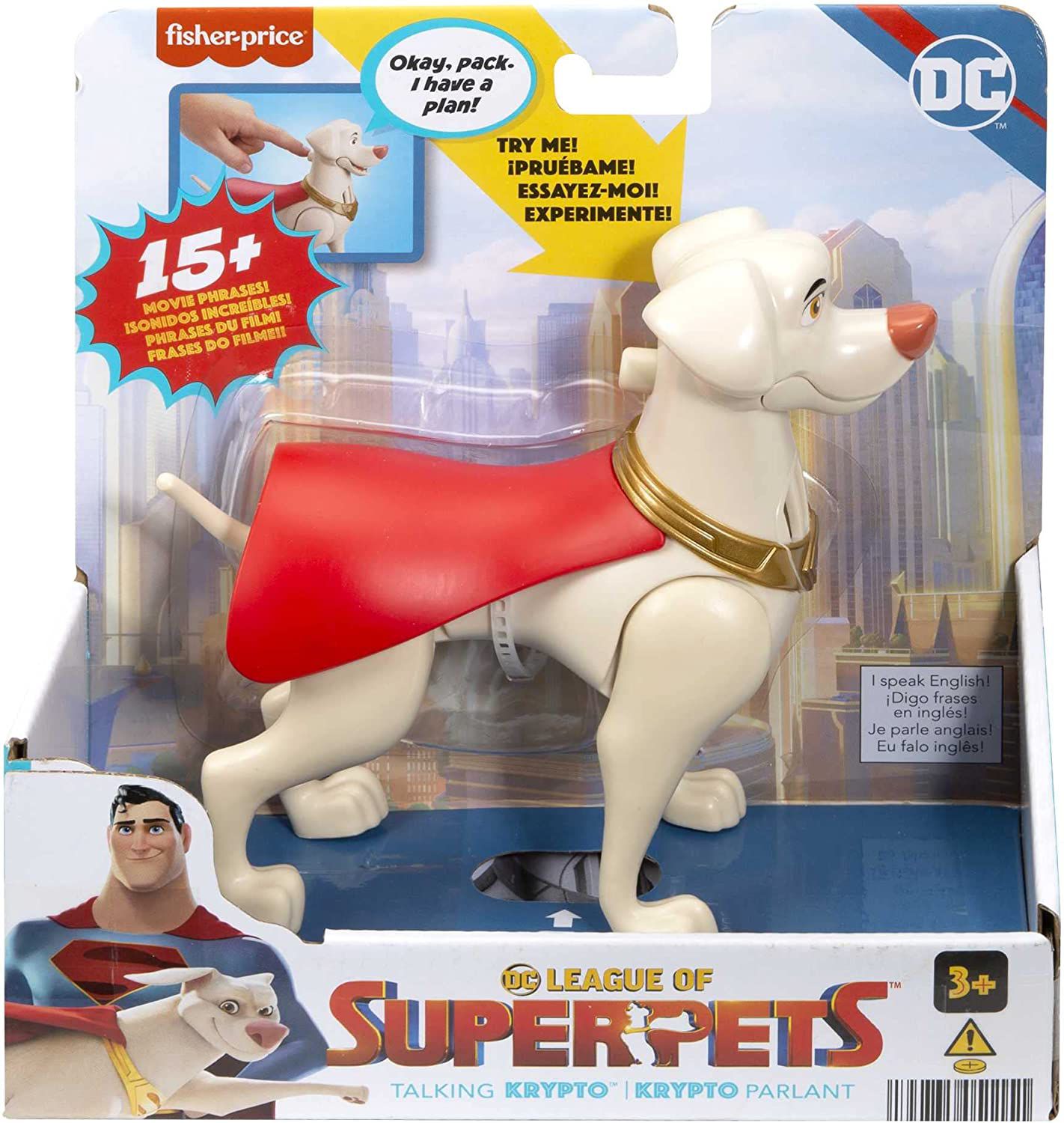 Fisher-Price DC League of Super-Pets Wonder Woman & PB