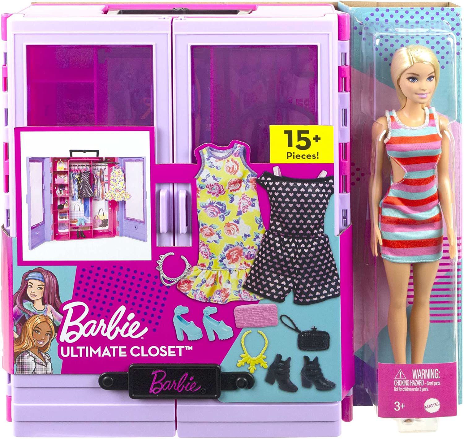 Barbie - Supermercado de Luxo, Mattel, FRP01, Multicor