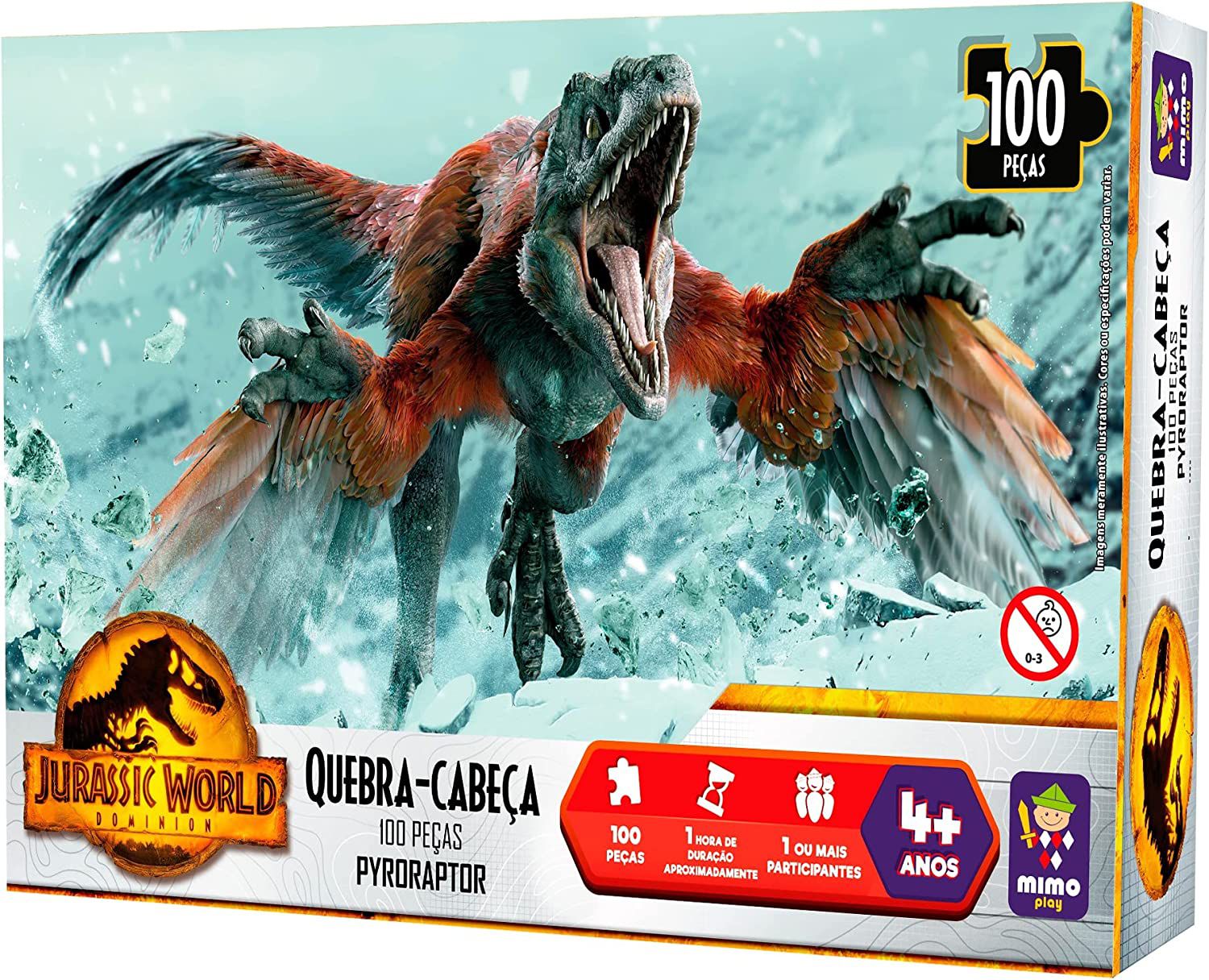 Jogo Quebra-cabeça 500 Peças Jurassic World Dominion Dino - Tem Tem Digital  - Brinquedos e Papelaria, aqui tem!