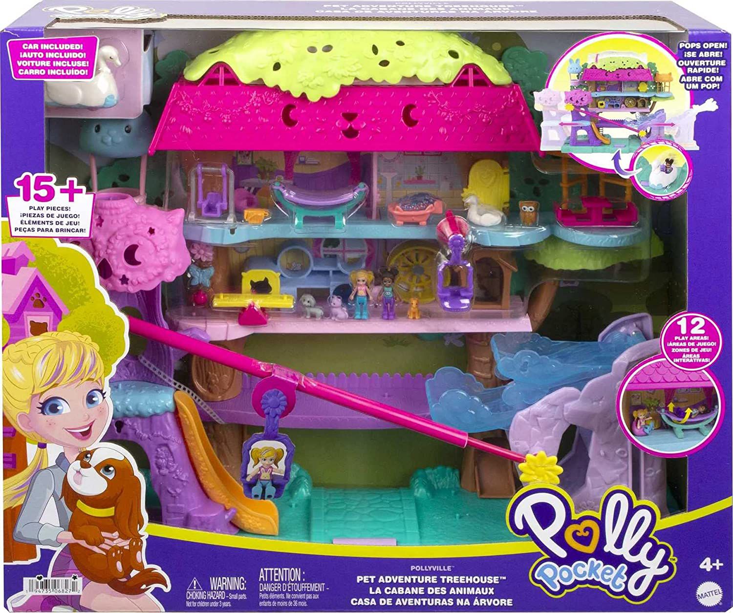 Polly Pocket Mattel Jato Fabuloso