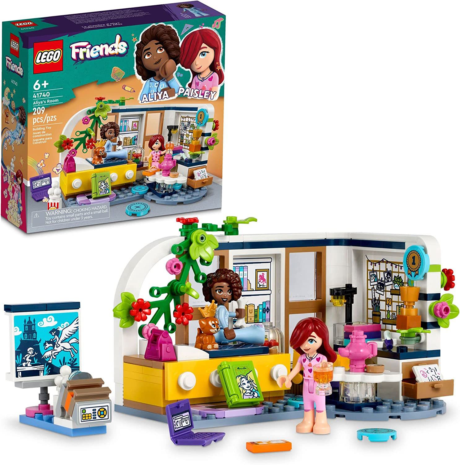 41754 LEGO FRIENDS O QUARTO DO LEO