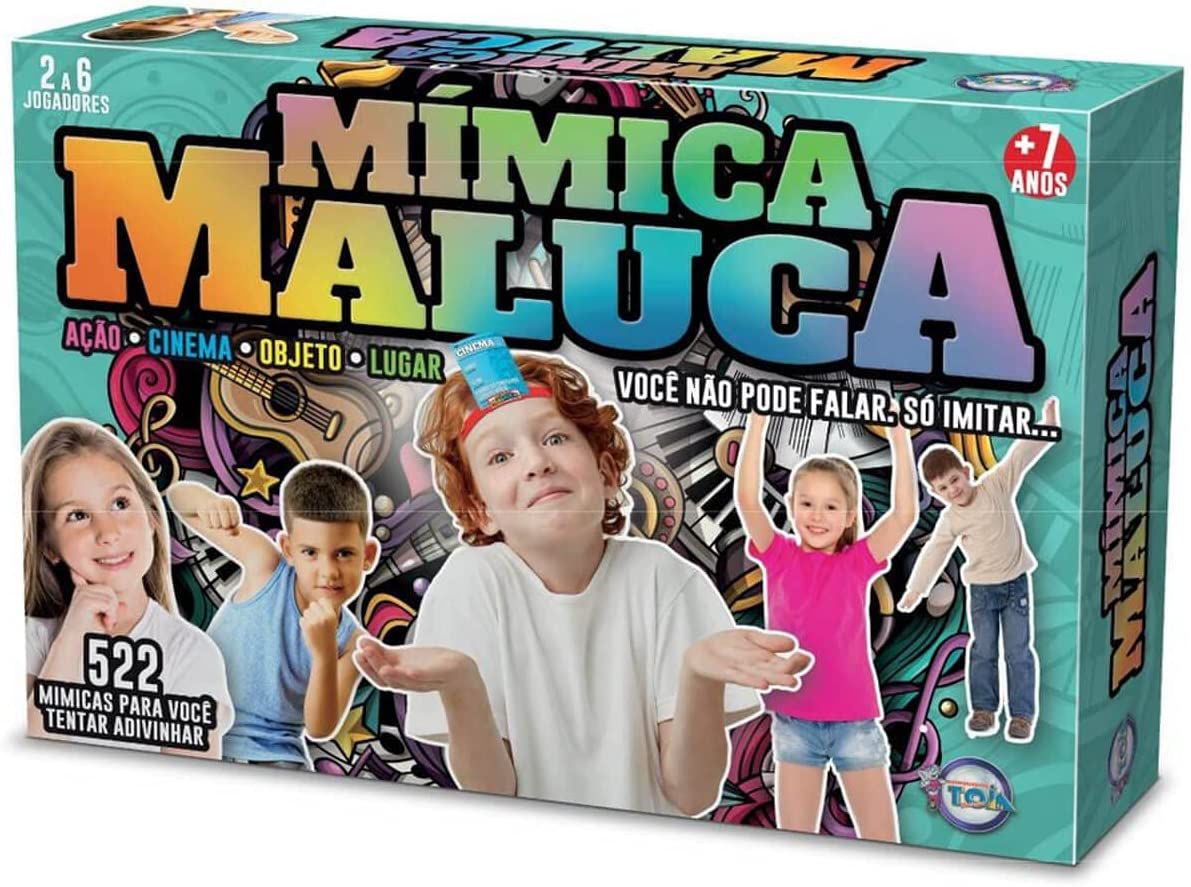 Jogo De Adivinhação Fazendo Mímicas Super Jogos Pais e Filho