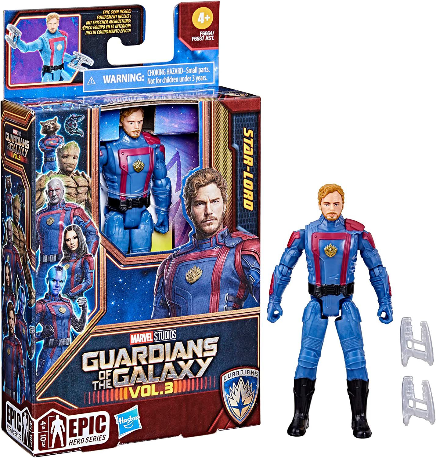 Boneco Marvel Build-a-Figure Peter Quill