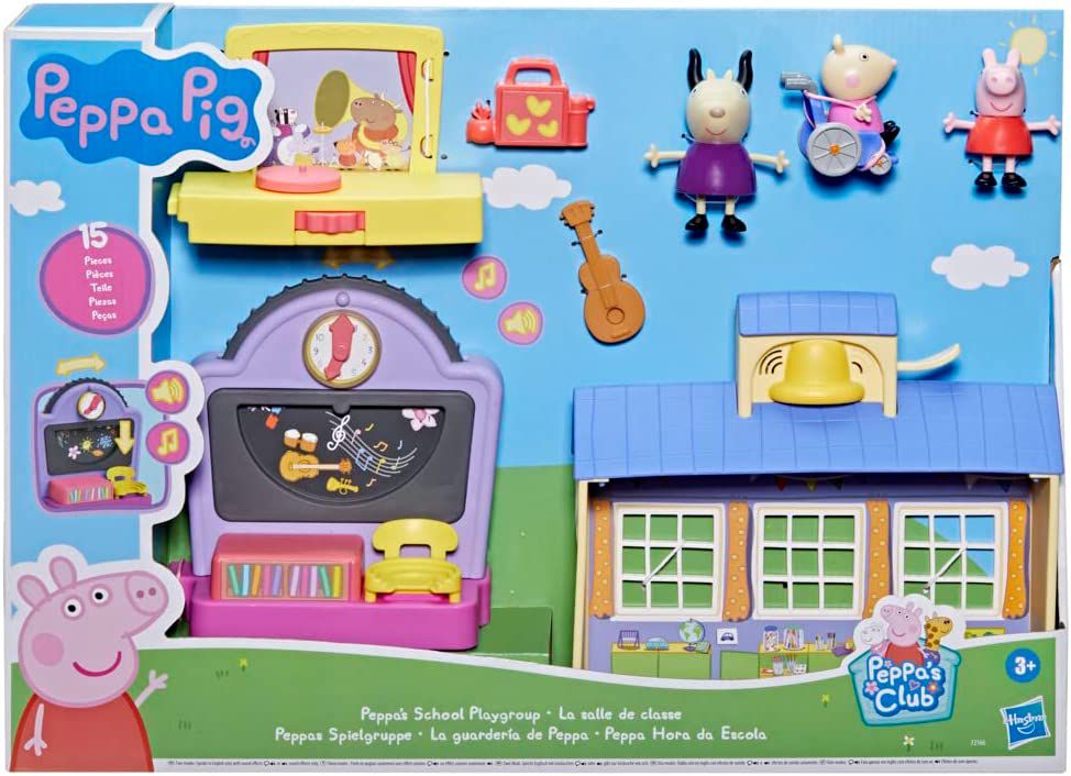 Peppa Pig Hora da Escola com Escola da Peppa F2166 Hasbro - Star Brink ...