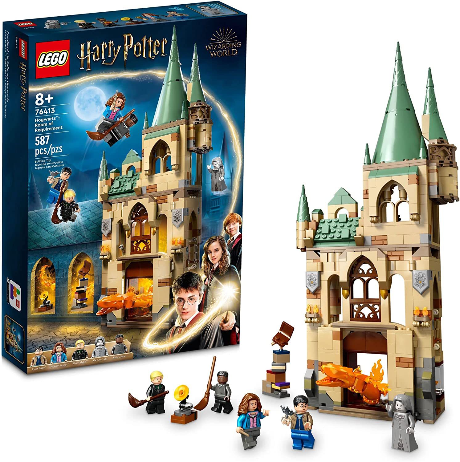 LEGO Harry Potter O Castelo de Hogwarts, Kit de Construção Mágica