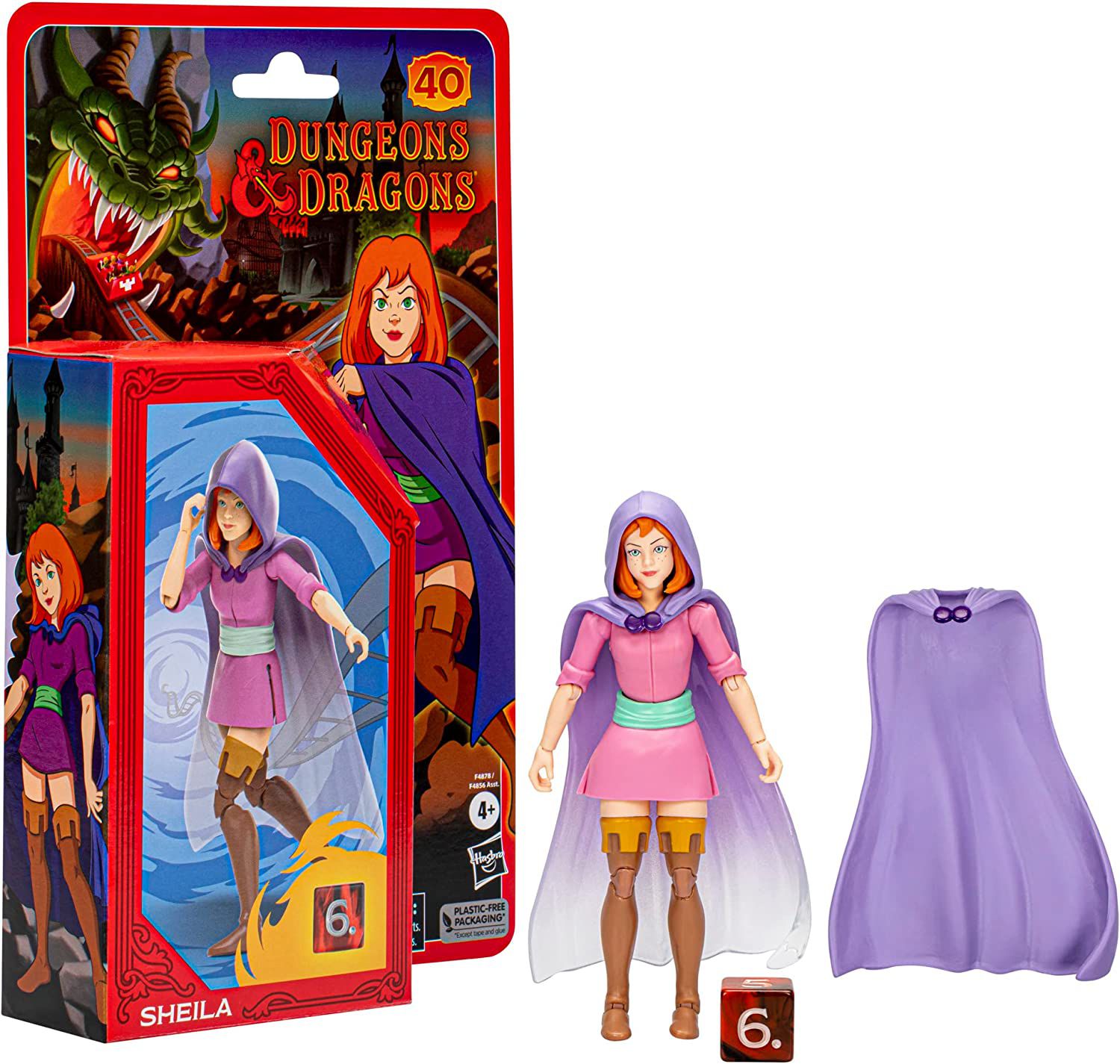 Bonecos D&D Caverna do Dragão Sheila F4878 Hasbro - Star Brink Brinquedos