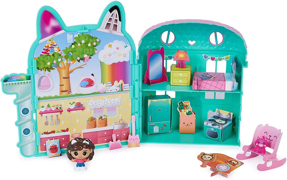 Découpe Carton Gabby's Dollhouse - Standee Officiel Avec Mini Stand - Neuf