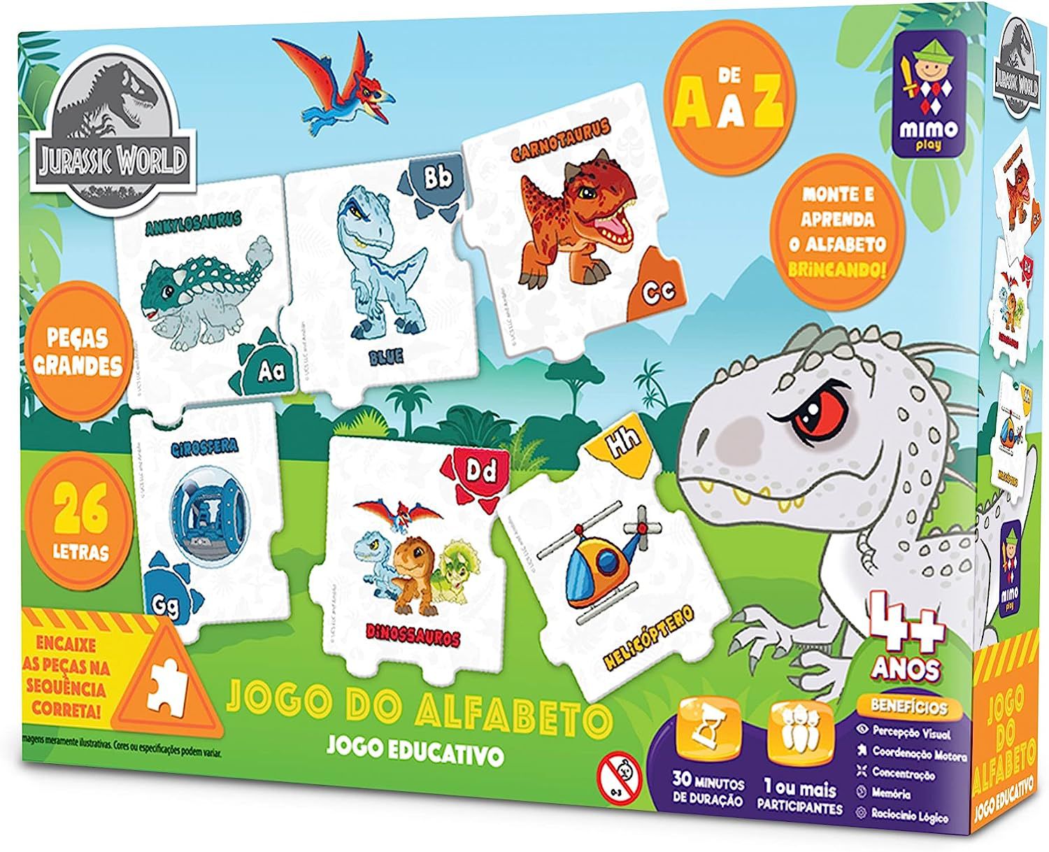 Jogo Educativo, Mimo, Princesas, Jogo do Alfabeto