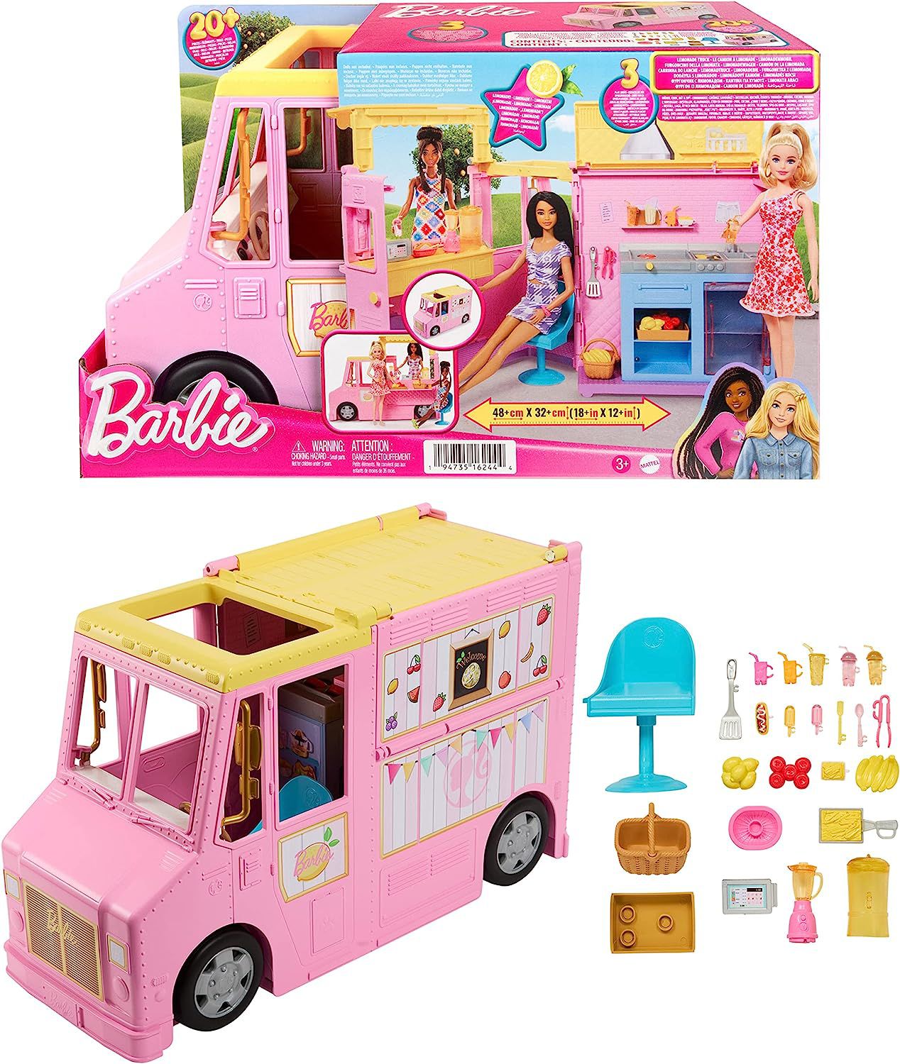 Barbie - Food Truck da Barbie, VEÍCULOS