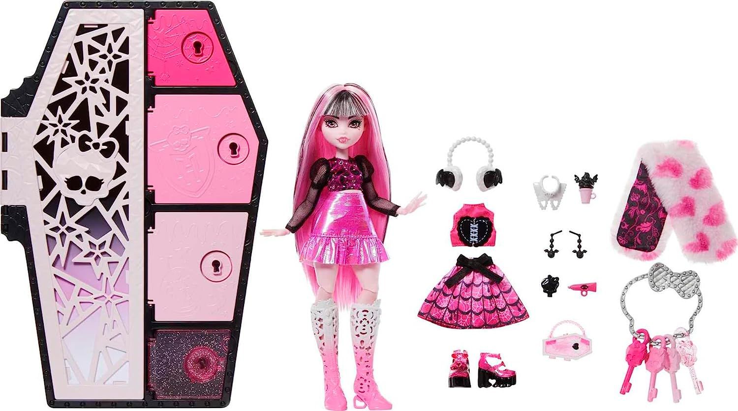 Boneca - Monster High Skulltimate - Clawdeen - 19 Surpresas - Mattel