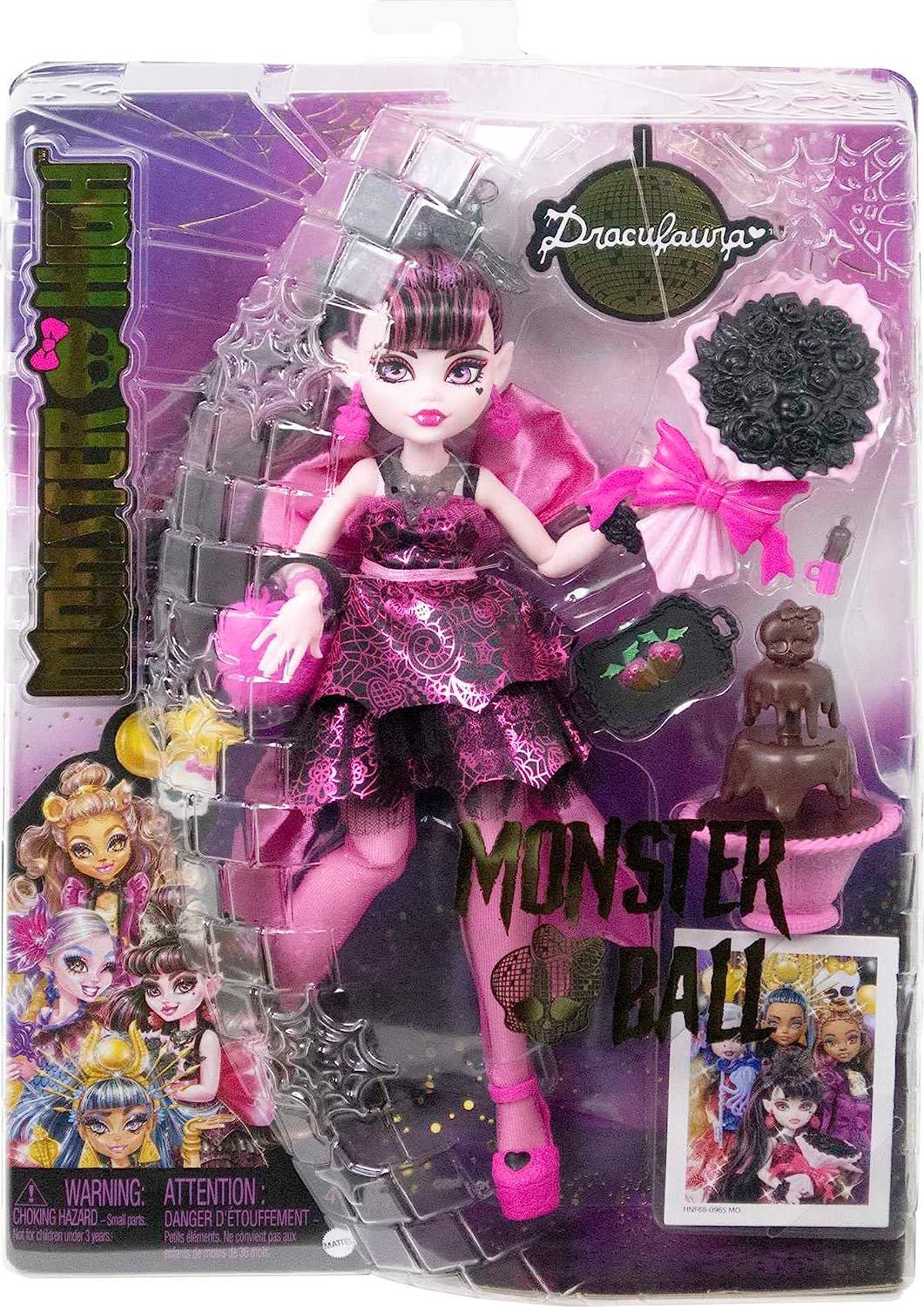 Boneca Monster High - Draculaura - Mattel - superlegalbrinquedos