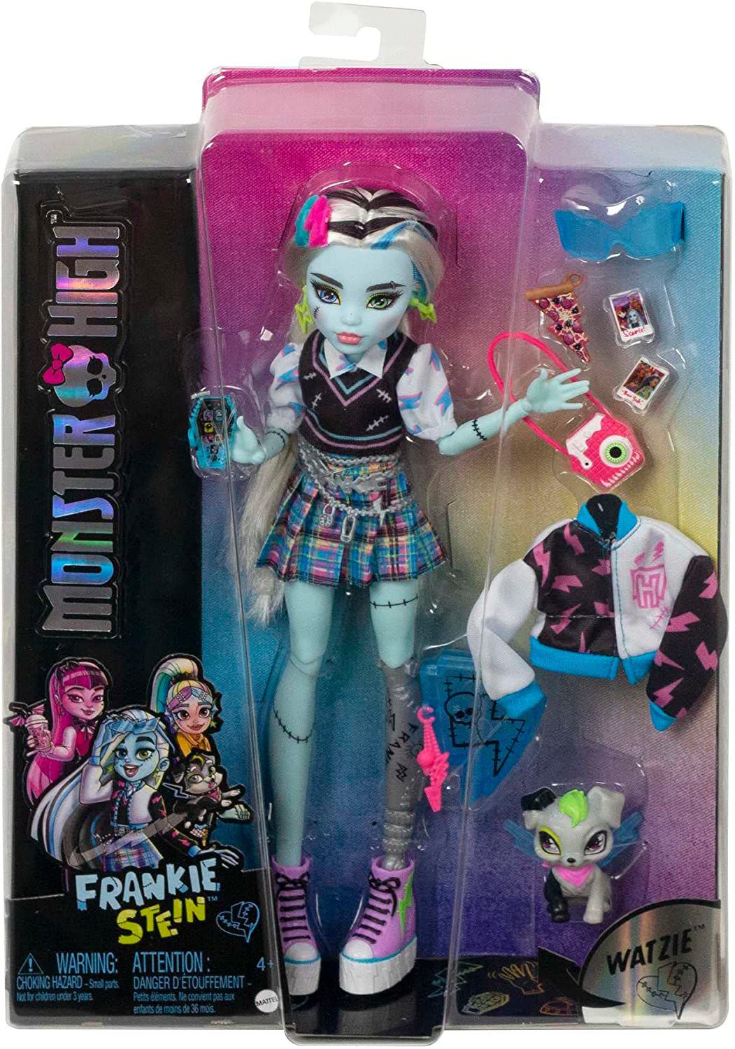 Boneca MONSTER HIGH Frankie Stein Doll (Idade Mínima: 5 Anos