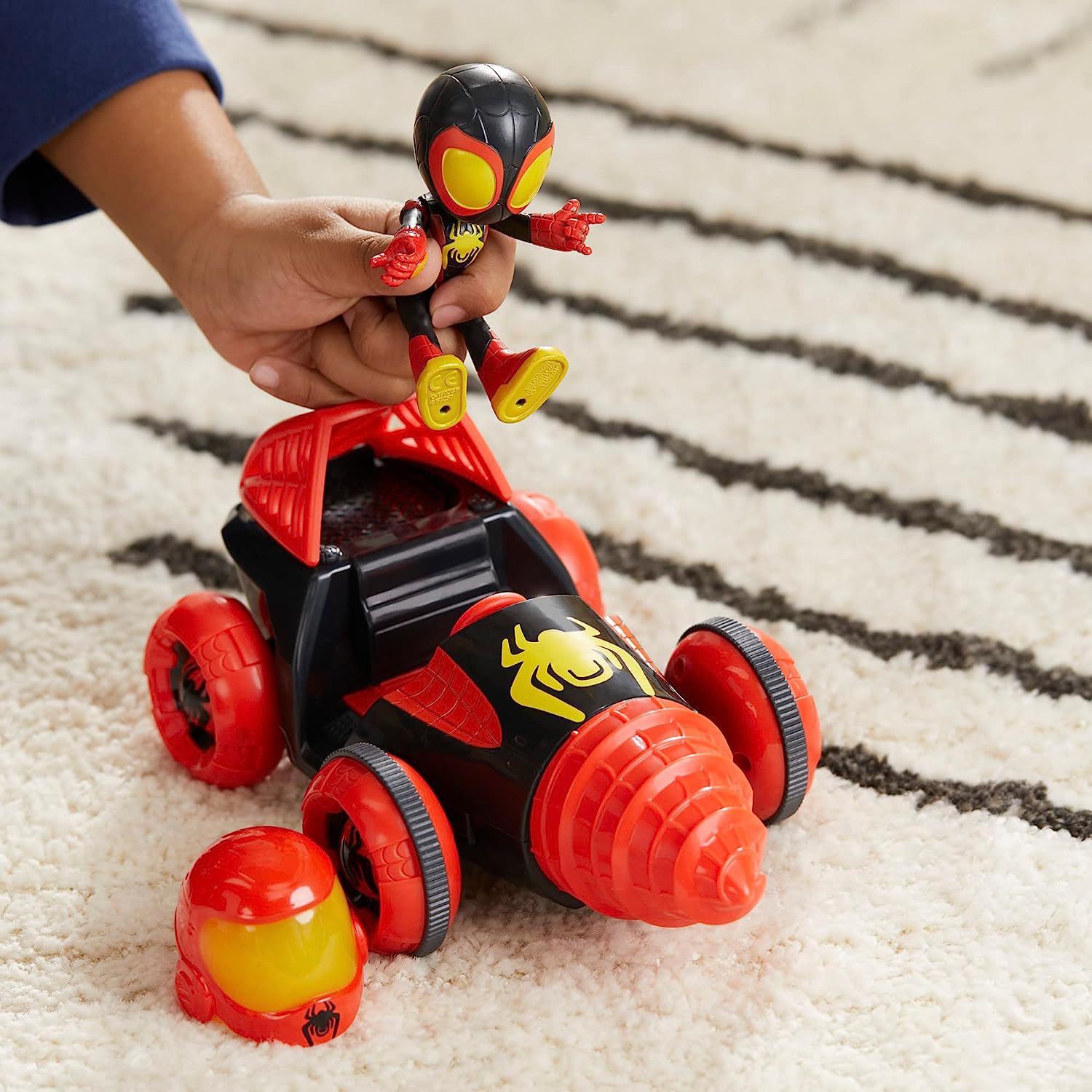 Boneco Marvel SAF Miles Morales com Veículo F7253 Hasbro - Star Brink ...