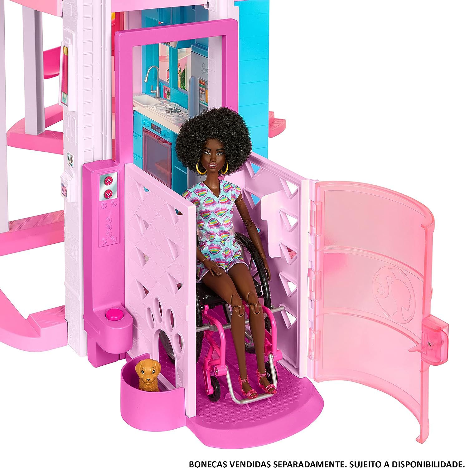 Detalhes Barbie Dreamhouse