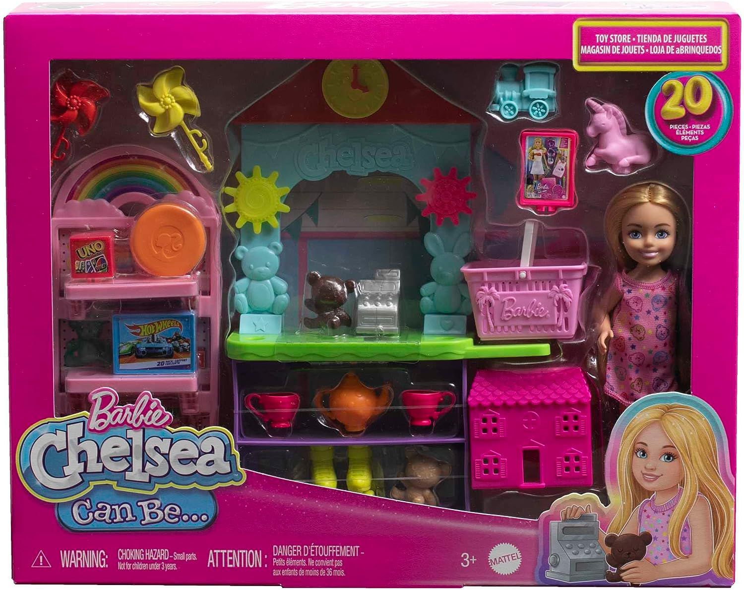 Playset - Barbie - Chelsea Loja De Brinquedos - Mattel