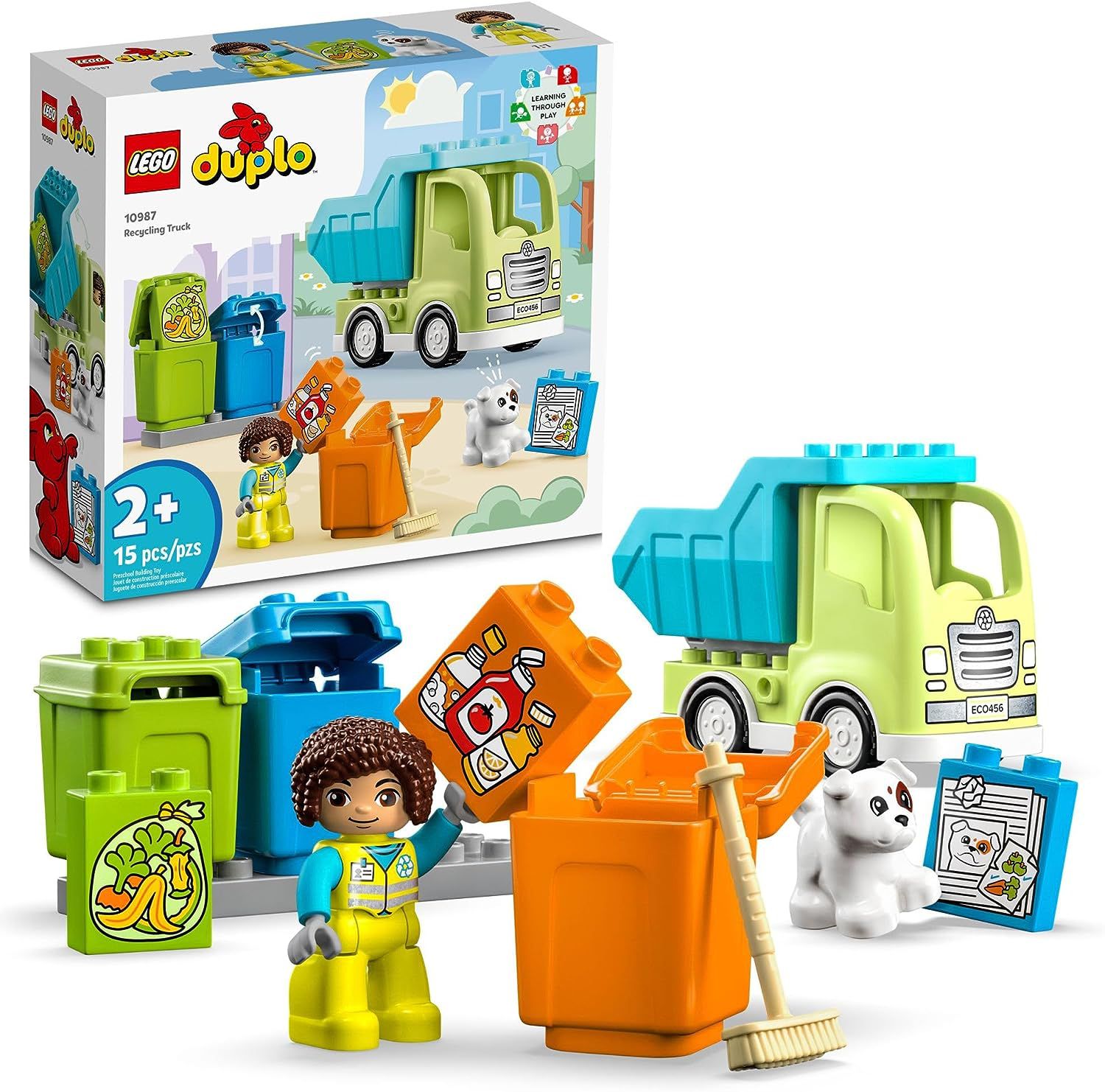 Lego Duplo Caminhão de Reciclagem 10987 - Star Brink Brinquedos