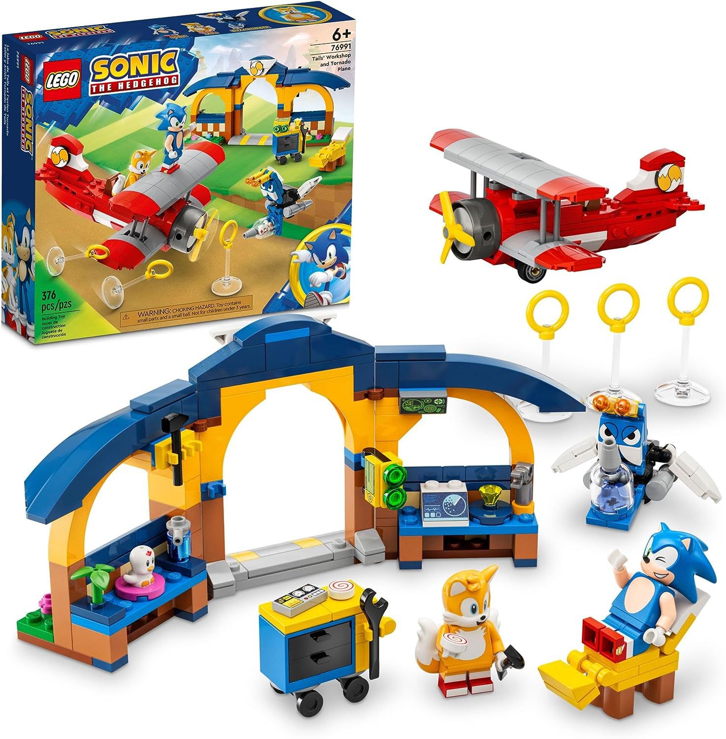 Colecção Lego Boneco Sonic