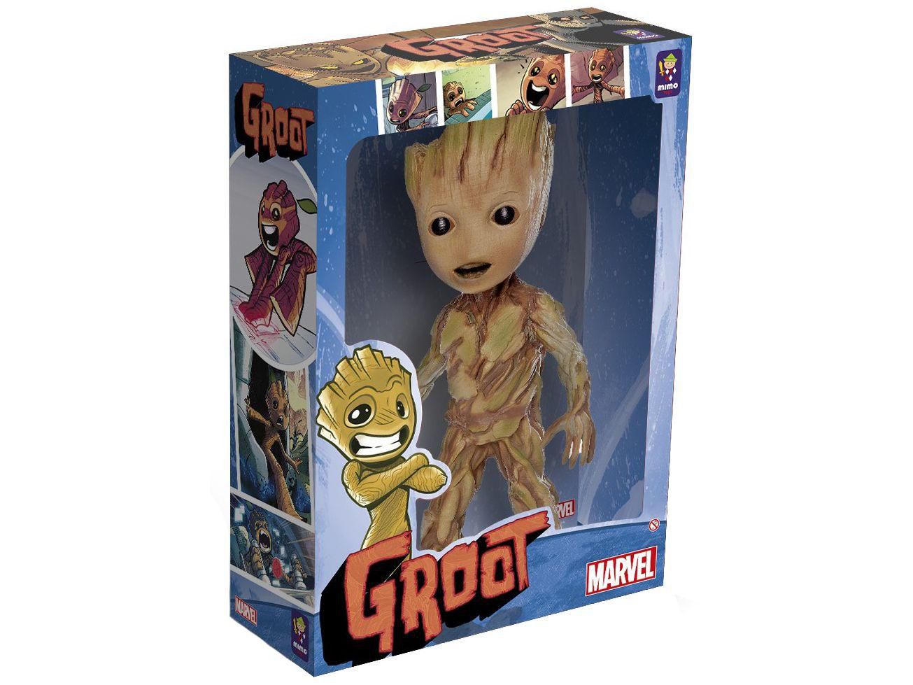 Boneco Star Lord E Groot Guardiões Da Galáxia Marvel Hasbro