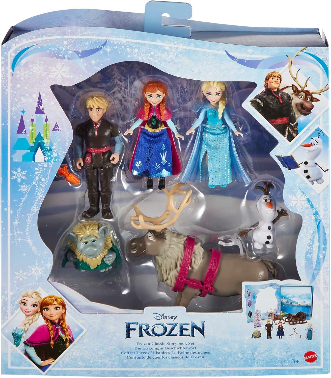 Brinquedo Disney Frozen Boneca Set de Histórias Mattel HLX04 - Star ...