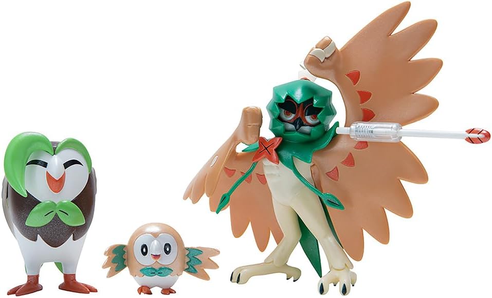 Pokémon Pack de Evolução Rowlet Dartrix e Decidueye Sunny 3544 - Star ...