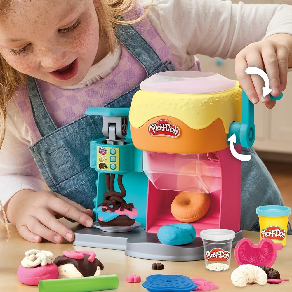 Playdoh 4 mini coffrets classiques, Coffret coiffeur, vétérinaire, glaces et Fun factory, loisirs créatifs, Classique, dès 3 ans