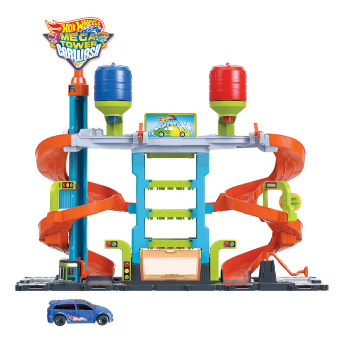 Pista Hot Wheels City Lava-Rápido Mega Torre - Mattel - Loja Bondi